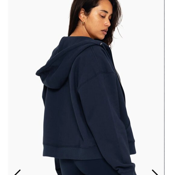 Set Active ZIP HOODIE heavyweight sweats small - Picture 3 of 5